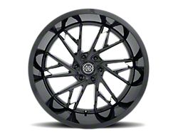 Method Race Wheels MR801 Gloss Black Milled 6-Lug Wheel; 20x12; -40mm Offset (04-15 Titan)