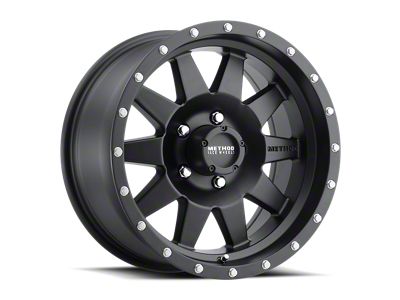 Method Race Wheels MR301 The Standard Matte Black 5-Lug Wheel; 18x9; 18mm Offset (14-21 Tundra)