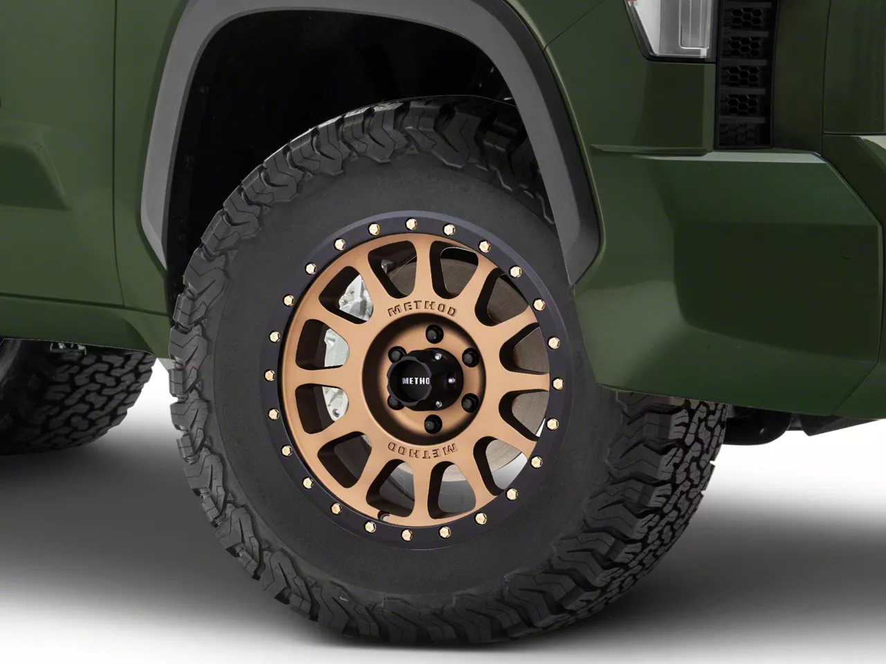 Method Race Wheels Tundra MR305 NV Bronze 6-Lug Wheel; 18x9