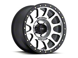 Method Race Wheels MR305 NV Machined with Matte Black Lip 6-Lug Wheel; 18x9; 0mm Offset (22-25 Tundra)