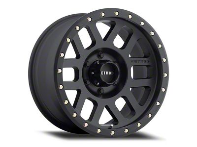 Method Race Wheels MR309 Grid Matte Black 5-Lug Wheel; 17x8.5; 0mm Offset (14-21 Tundra)