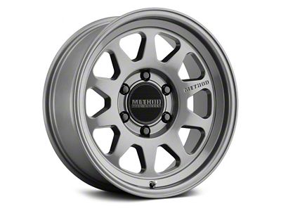 Method Race Wheels MR316 Gloss Titanium 5-Lug Wheel; 17x8.5; 0mm Offset (14-21 Tundra)