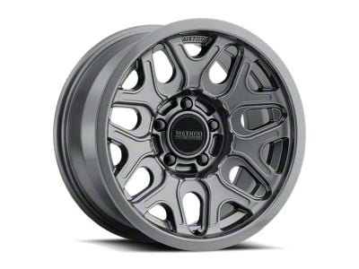 Method Race Wheels MR322 Gloss Titanium 6-Lug Wheel; 18x9; 18mm Offset (22-25 Tundra)