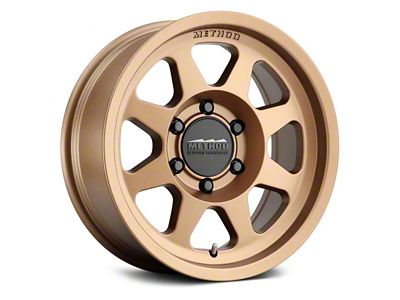 Method Race Wheels MR701 Bead Grip Bronze 5-Lug Wheel; 18x9; 25mm Offset (14-21 Tundra)