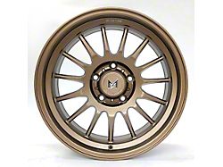 MFlow Racing MF04 Matte Bronze 6-Lug Wheel; 17x9; -12mm Offset (21-25 Bronco, Excluding Raptor)