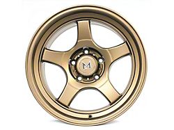 MFlow Racing MF05 Matte Bronze 6-Lug Wheel; 17x8.5; 25mm Offset (21-25 Bronco, Excluding Raptor)
