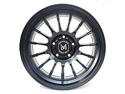 MFlow Racing MF04 Matte Black Wheel; 17x9; 12mm Offset (20-25 Jeep Gladiator JT)