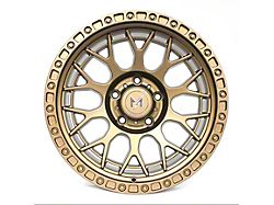 MFlow Racing MF02 Matte Bronze Wheel; 17x9; -12mm Offset (99-04 Jeep Grand Cherokee WJ)