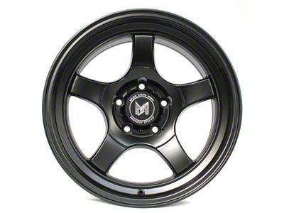 MFlow Racing MF05 Matte Black 6-Lug Wheel; 17x8.5; 0mm Offset (16-24 Titan XD)