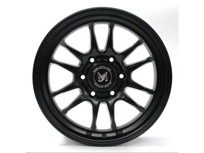 MFlow Racing MF06 Matte Black 6-Lug Wheel; 17x8.5; 0mm Offset (16-24 Titan XD)
