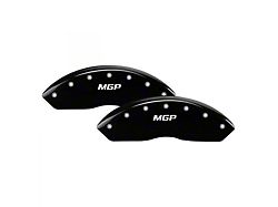 MGP Brake Caliper Covers with MGP Logo; Black; Front and Rear (10-24 4Runner)