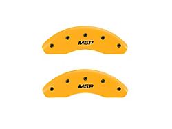MGP Brake Caliper Covers with MGP Logo; Yellow; Front Only (05-11 Tacoma X-Runner)