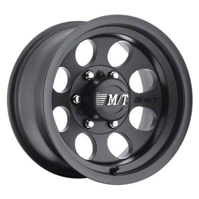 Tingatinga 20×20cm (3) Mickey Thompson Jeep Wrangler CLASSIC III Flat Black Wheel