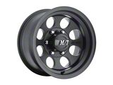 Mickey Thompson CLASSIC III Flat Black Wheel; 17x9; -12mm Offset (18-26 Jeep Wrangler JL)
