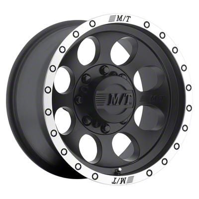 Pro Comp Wheels Jeep Wrangler Vintage Flat Black Wheel; 16x8 Pro Comp Wheels Jeep Wrangler Vintage Flat Black Wheel; 16x8