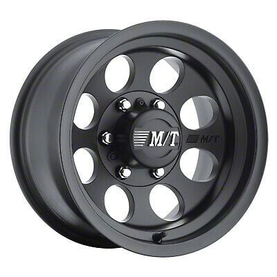 Mickey Thompson CLASSIC III Flat Black Wheel; 17x9; -12mm Offset (07-18  Jeep Wrangler JK)
