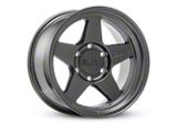Mickey Thompson Open 5 Satin Black 6-Lug Wheel; 17x9; -12mm Offset (24-26 Tacoma)