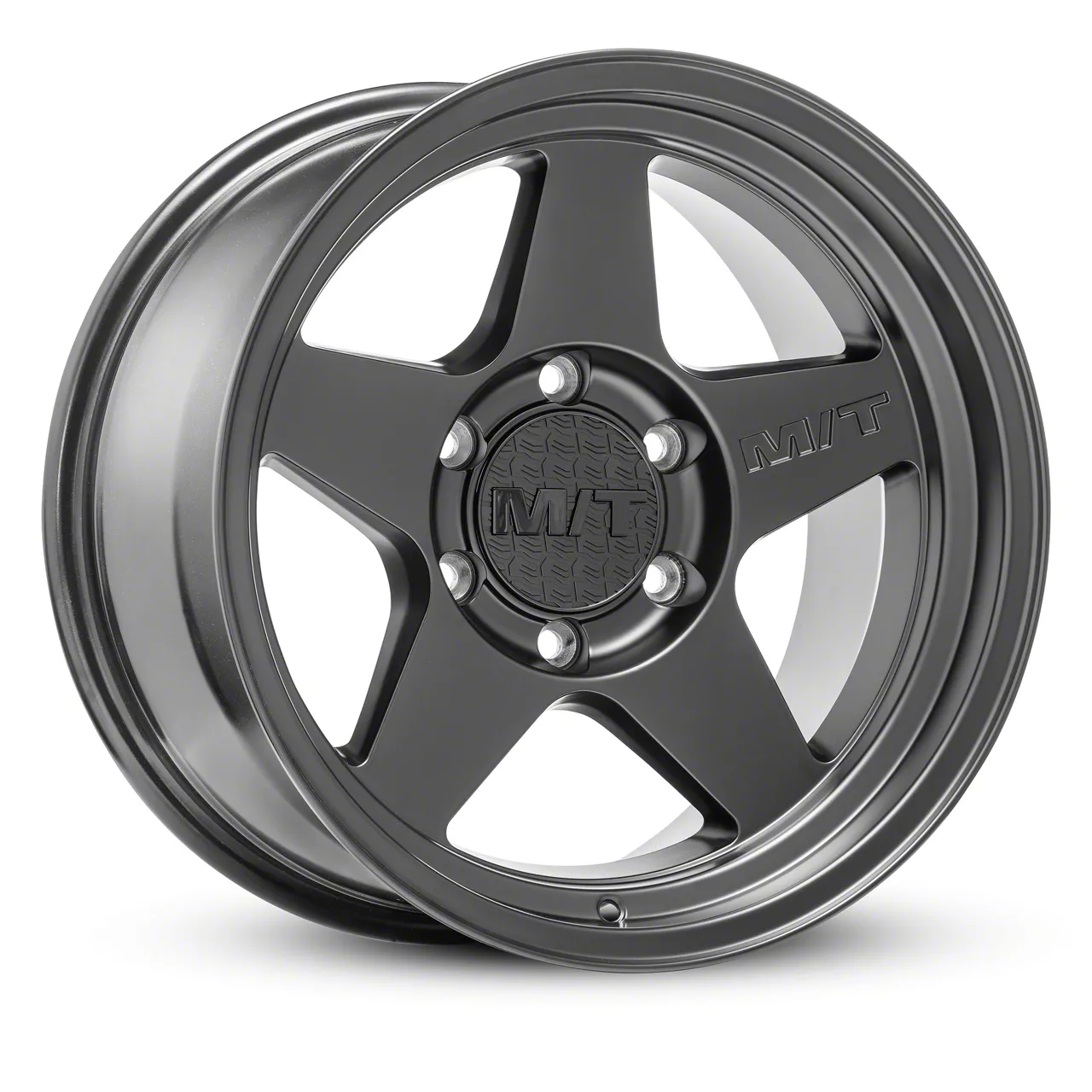 Mickey Thompson Tundra Open 5 Satin Black 6-Lug Wheel; 20x9; 0mm
