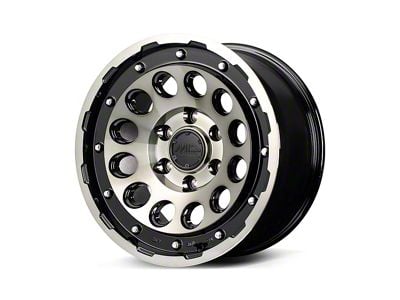 MID Wheels by RAYS H12 Black Clear/MC 6-Lug Wheel; 17x8.5; 10mm Offset (03-09 4Runner)