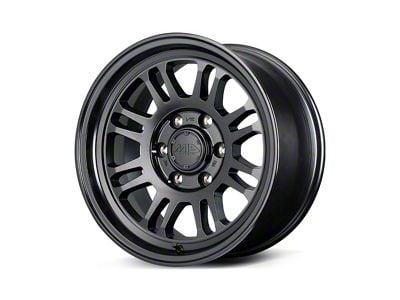 MID Wheels by RAYS M16 Semigloss Black/Clear 6-Lug Wheel; 17x8.5; 0mm Offset (03-09 4Runner)