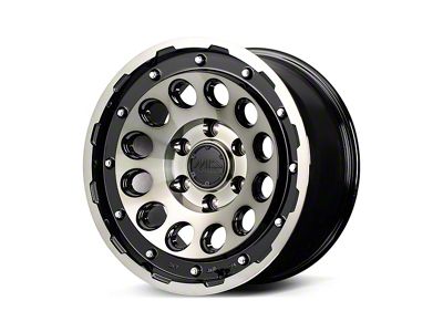 MID Wheels by RAYS H12 Black Clear/MC 6-Lug Wheel; 17x8.5; 10mm Offset (05-15 Tacoma)