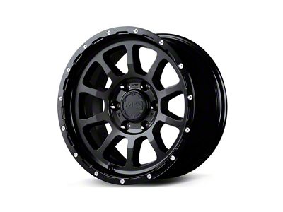 MID Wheels by RAYS M10 Semigloss Black 6-Lug Wheel; 17x8.5; 10mm Offset (05-15 Tacoma)