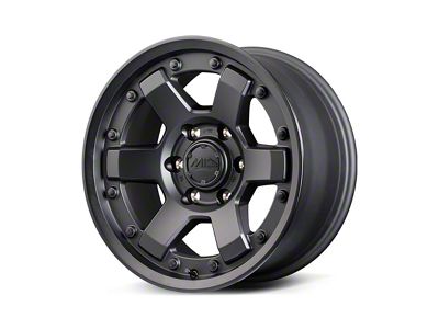 MID Wheels by RAYS M6 Gunblack 6-Lug Wheel; 17x8.5; 10mm Offset (05-15 Tacoma)