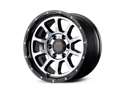 MID Wheels by RAYS M10 Black/DC and MC/Black Clear 6-Lug Wheel; 17x8.5; 0mm Offset (10-24 4Runner)
