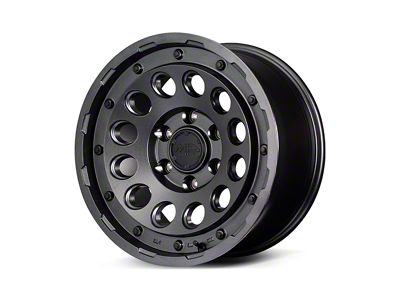 MID Wheels by RAYS H12 Barrel Black 6-Lug Wheel; 17x8.5; 10mm Offset (22-26 Bronco Raptor)