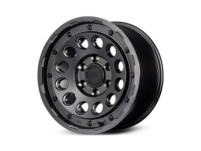 MID Wheels by RAYS H12 Barrel Black 6-Lug Wheel; 17x8.5; 10mm Offset (21-25 Bronco, Excluding Raptor)