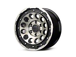 MID Wheels by RAYS H12 Black Clear/MC 6-Lug Wheel; 17x8.5; 0mm Offset (22-26 Bronco Raptor)