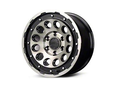 MID Wheels by RAYS H12 Black Clear/MC 6-Lug Wheel; 17x8.5; 0mm Offset (22-26 Bronco Raptor)