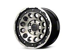 MID Wheels by RAYS H12 Black Clear/MC 6-Lug Wheel; 17x8.5; 0mm Offset (22-25 Bronco Raptor)