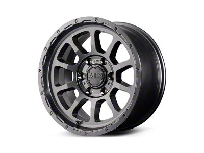 MID Wheels by RAYS M10 Barrel Black 6-Lug Wheel; 17x8.5; 10mm Offset (22-26 Bronco Raptor)
