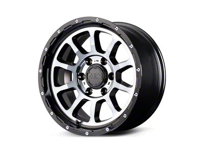 MID Wheels by RAYS M10 Black/DC and MC/Black Clear 6-Lug Wheel; 17x8.5; 0mm Offset (22-26 Bronco Raptor)
