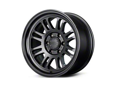 MID Wheels by RAYS M16 Semigloss Black/Clear 6-Lug Wheel; 18x9; 10mm Offset (22-26 Bronco Raptor)