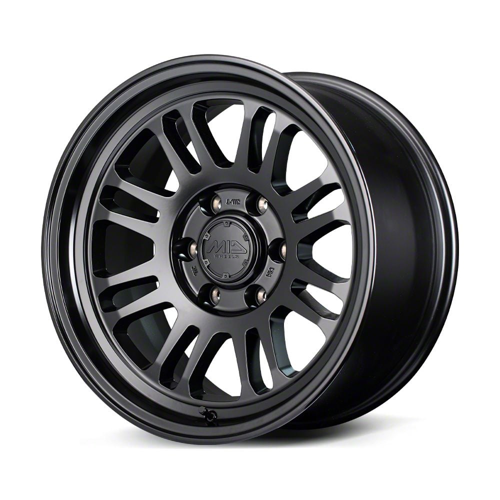 Rays Raptor R MID Wheels by RAYS Bronco M16 Semigloss Black/Clear 6-Lug Wheel; 18x9 ...