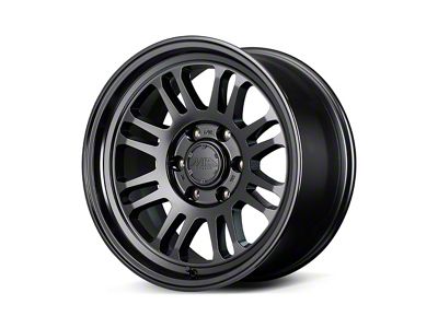MID Wheels by RAYS M16 Semigloss Black/Clear 6-Lug Wheel; 18x9; 10mm Offset (16-24 Titan XD)