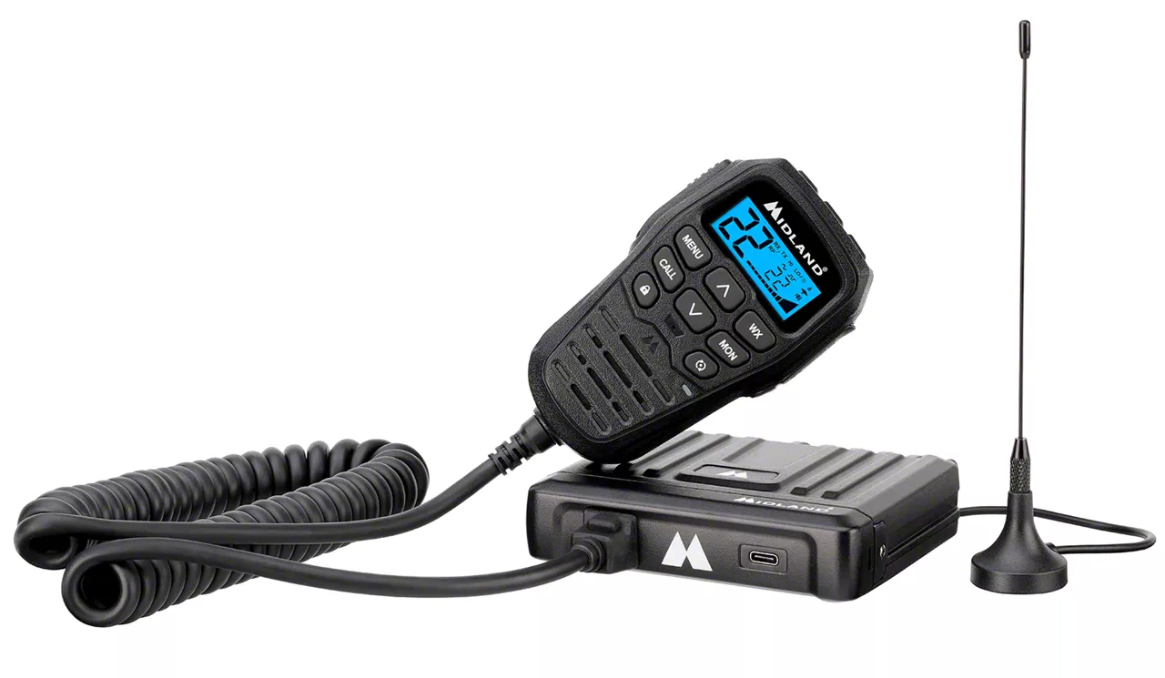 Midland Radio Jeep Gladiator MicroMobile GMRS Two-Way Radio with