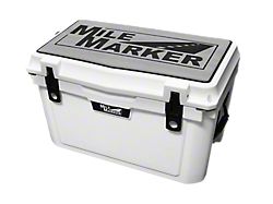 Mile Marker 45-QT Cooler; White