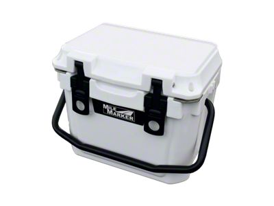 Mile Marker 10-QT Cooler; White