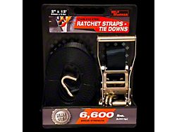 Mile Marker 2-Inch x 12-Foot Ratchet Strap