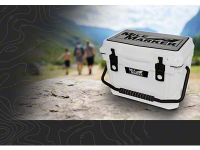 Mile Marker 20-QT Cooler; White