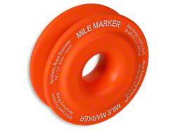 Mile Marker Ultra-Low Friction Recovery Ring; Orange