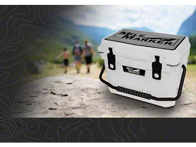 Mile Marker 20-QT Cooler; White
