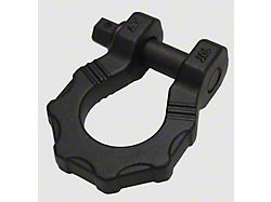Mile Marker D-Ring Shackles; 10-Ton