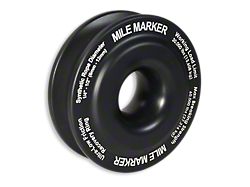 Mile Marker Ultra-Low Friction Recovery Ring; Black