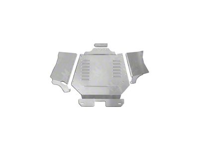 Miller Cat Anti-Theft Cat Shield; Stainless Steel (16-23 2WD 3.5L Tacoma)