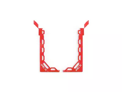 Miller Cat MCX Utility Bed Stiffeners; Red (24-26 Tacoma)