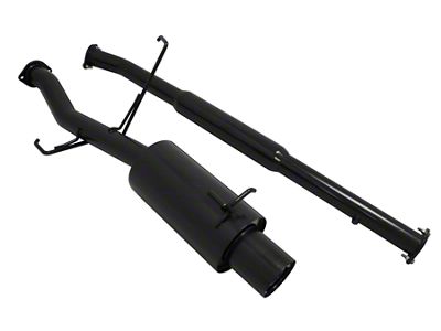 Milltek Dual Exhaust System with Cerakote Black Tips; Side Exit (20-25 3.6L Jeep Gladiator JT)